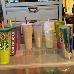 Starbucks tumblers
