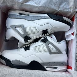 Jordan 4 Retro (White Cements)