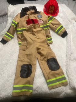 Firefighter costume 3-4T
