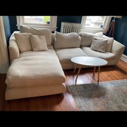 Down Cream Sectional 