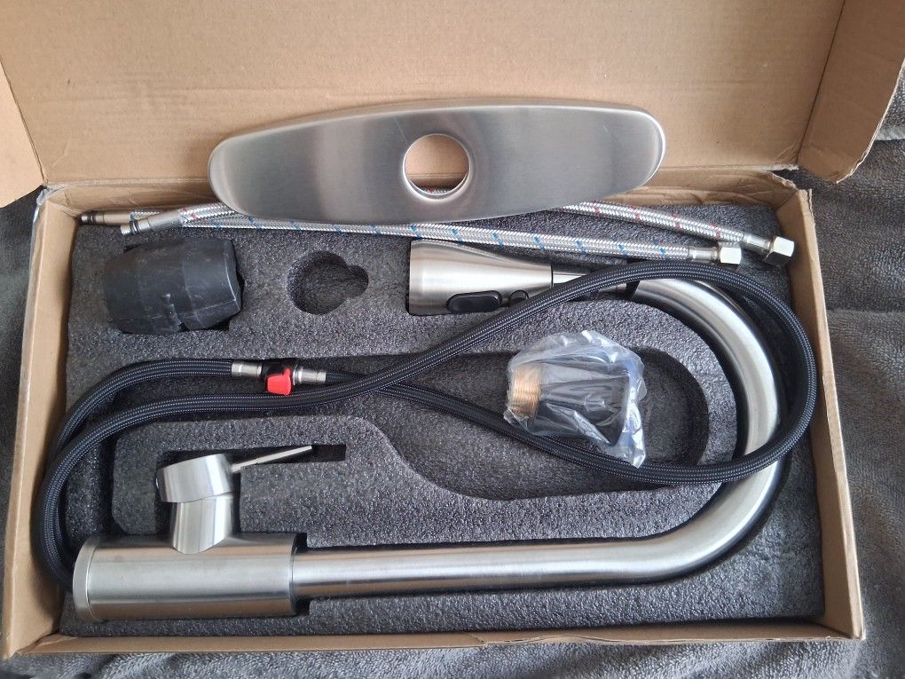 Pull Down 2 Prayer Kitchen Faucet