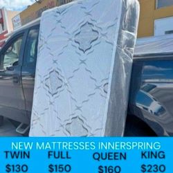 New TWIN SIZE MATTRESS FREE BOX SPRINGS COLCHONES CAMAS NUEVOS INDIVIDUALES TWIN BED SET 