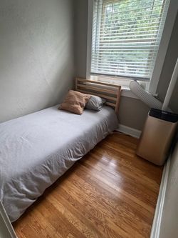 Twin frame mattress
