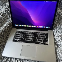 MacBook Pro 15” Like New W/ MS Office Suite, Final Cut Pro X, Logic Pro X, Photoshop And Illustrator!