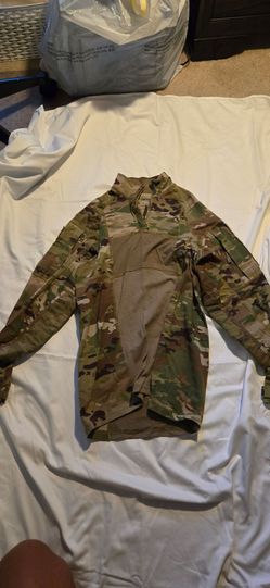 Multicam Combat Shirt with Mesh Panels