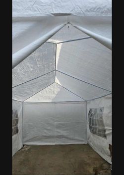 10x20 Canopy with Sidewalls and Windows, Outdoor Instant Canopy Tent for Parties