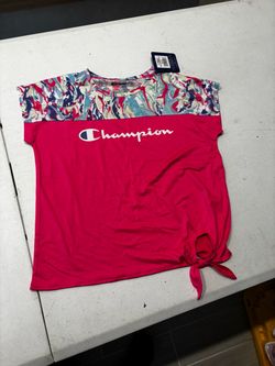 Champion Girls Tie-Front T-Shirt