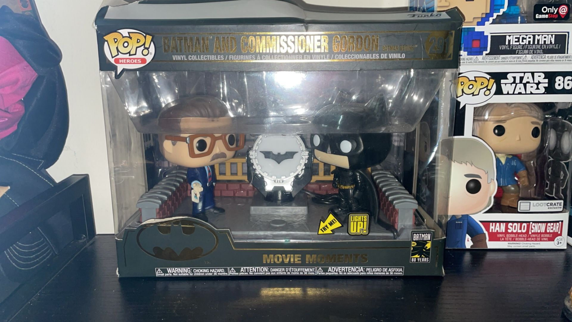 Batman & Commissioner Gordon Funko Pops