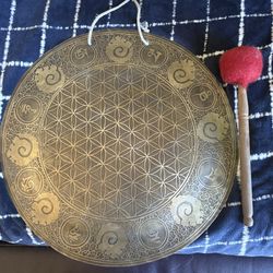 Flower Of Life Gong 19.5”
