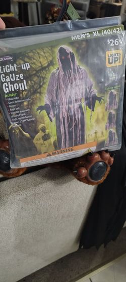Light -up gauze ghoul costume