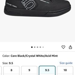 Adidas Five Ten Freerider Mountain Bike Shoes – Black/White