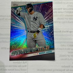 Arron Judge Topps Stars Of MLB