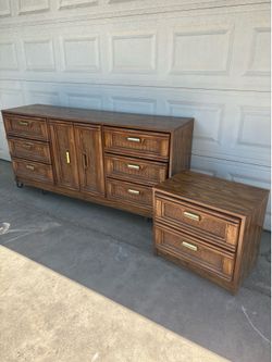 Dresser and nightstand