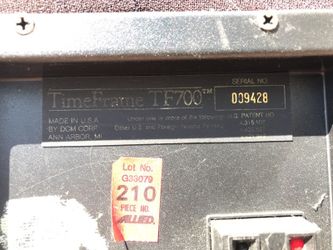 Pair Vintage DCM Time Frame DH 700 speakers.
