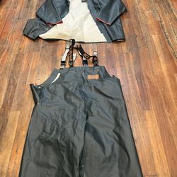 Grundens Hercules rain Gear Bibs And Jacket - XXL