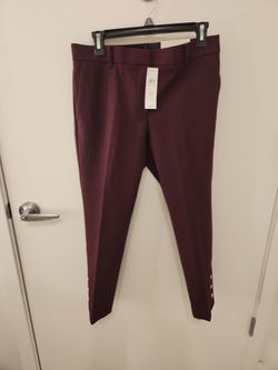 Ann Taylor Mid Rise Ankle Length Pants