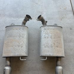 Muffler for 2014 mustang
