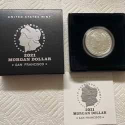 2021 Morgan Silver Dollar San Francisco S Privy 