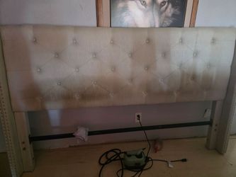 King size headboard and frame FREE