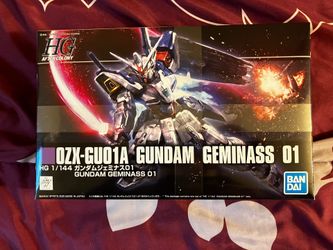 Gundam Geminass 01 0ZX-GU01A HG model kit new premium Bandai