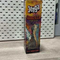 Moving Sale! Jenga Godzilla Edition