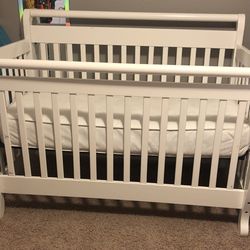 Crib with new mattress