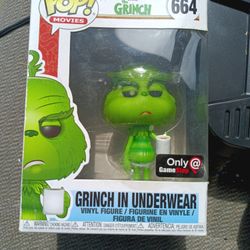 Pop Grinch In Underwear 