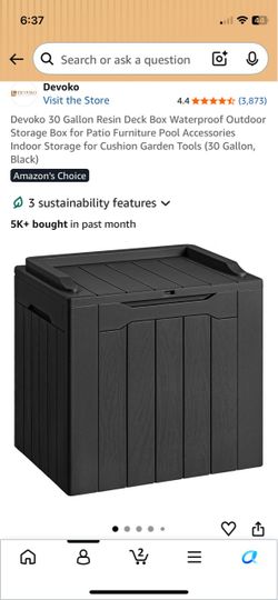 Deck box