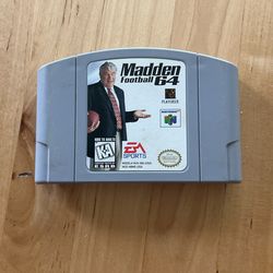 N64 Madden Football 64