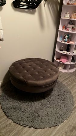 Gray Ottoman