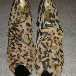 Leopard Heels