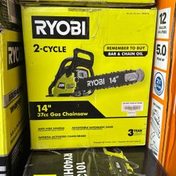 Ryobi 14 Inch Gas Chainsaw 