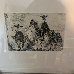 Professional Copy Of Picasso From Meredith Baer Home collection.