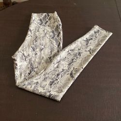 Alo snake print yoga pants 