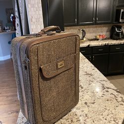 Brown Overnight Suitcase