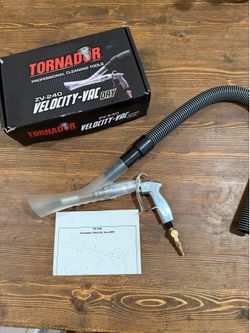 Tornador ZV-240 Velocity Vac Dry Professional Auto Detailing Tool