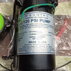 New Aquatec Water Pump