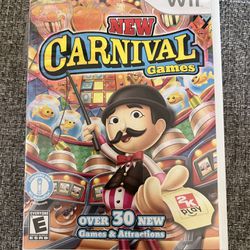 New Carnival Games (Nintendo Wii, 2010) COMPLETE   
