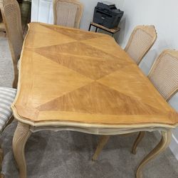 Solid Maple Wood Table 