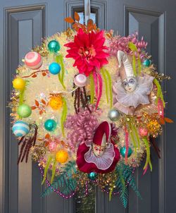 Mid-century Shabby Chic Wreath