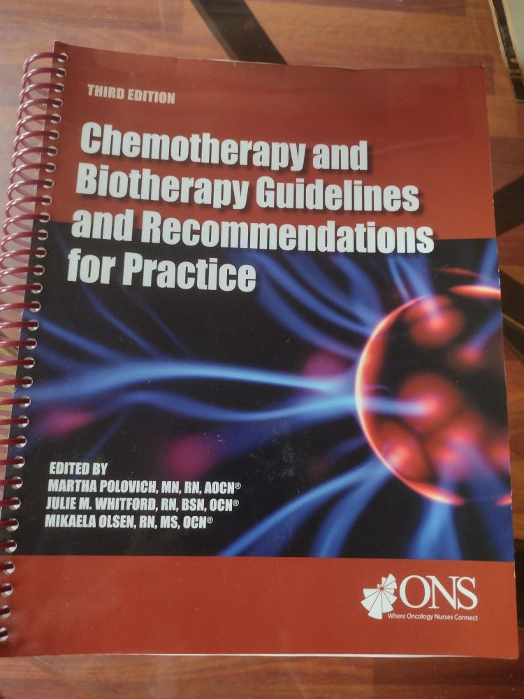 Chemotherapy Textbook For Nursing Students 