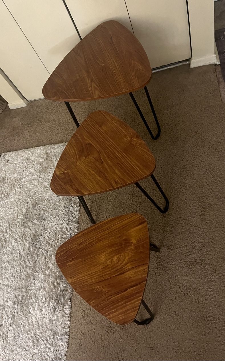 3 Pieces Coffee Side Nesting Table Details In The Photos I Paid $390 Selling Them For $150 Pickup Gaithersburg Md20877