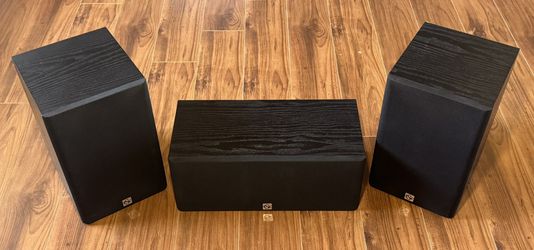 3.0 Home Theater LCR Complete Bookshelf and Center Speaker Package