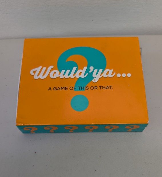 Would 'ya Card Game