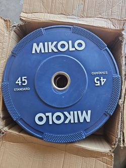 Plates ,,Disc 45 pounds  each. 2 pieces