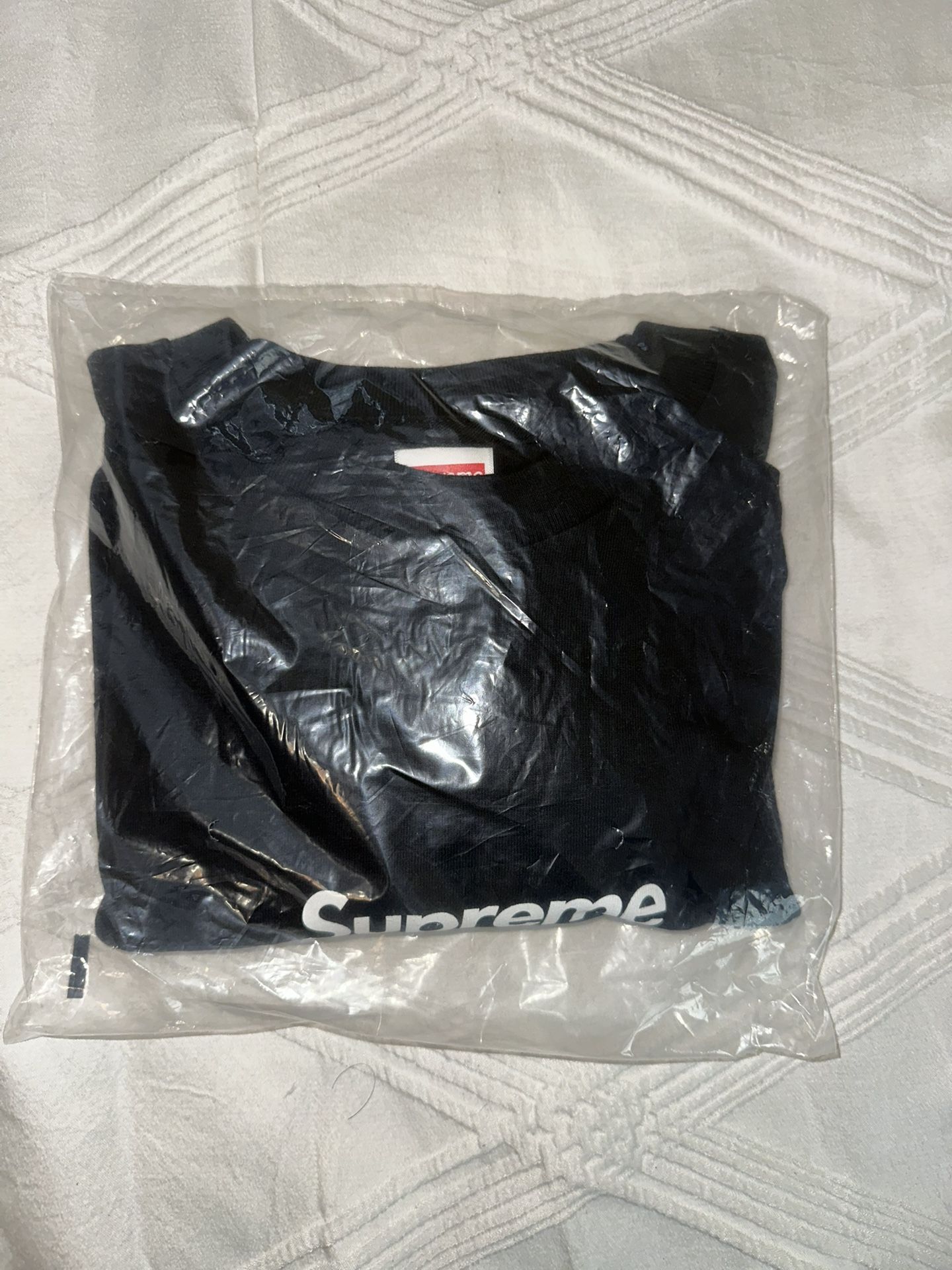Supreme Box Logo Long Sleeve Tee - Size Medium