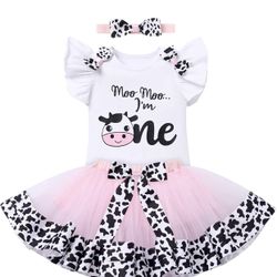 Moo Moo Cow Birthday Outfit