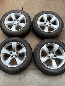 USED Dodge Charger 2008-2014 17x7 Alloy Wheel and Tires