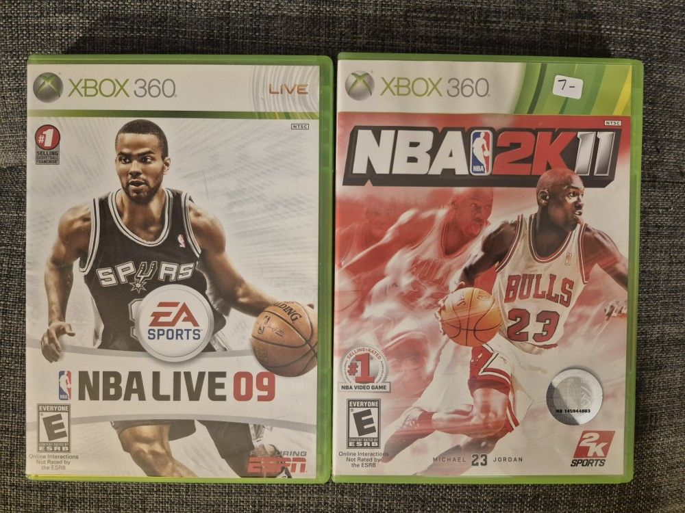 NBA Live 2009 + NBA 2K11