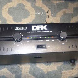 DFX POWER AMPLIFIER 3600